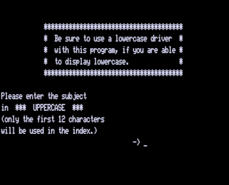 Screen shot